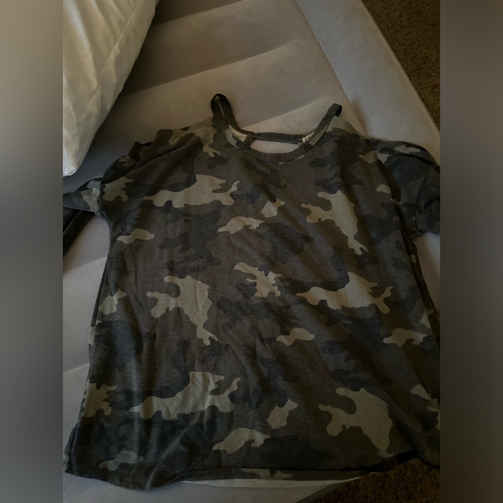 Off the shoulder sweatshirt